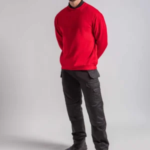 RX301 custom embroidered crewneck sweatshirt for work