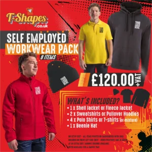Self-Employed Workwear Pack – 8 Custom Branded Items
